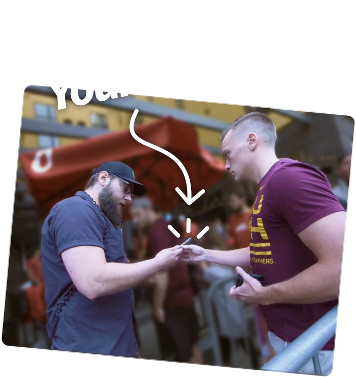 Show your pass image.